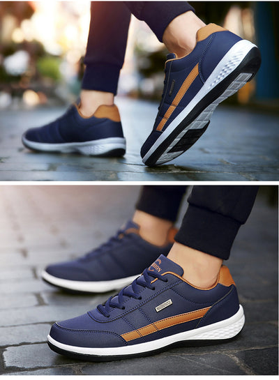 Casual Shoe Italian Breathable Leisure Male Sneakers