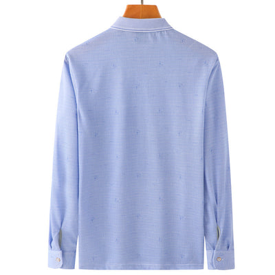 Long-sleeved T-shirt With Thin Spring And Autumn Lapels