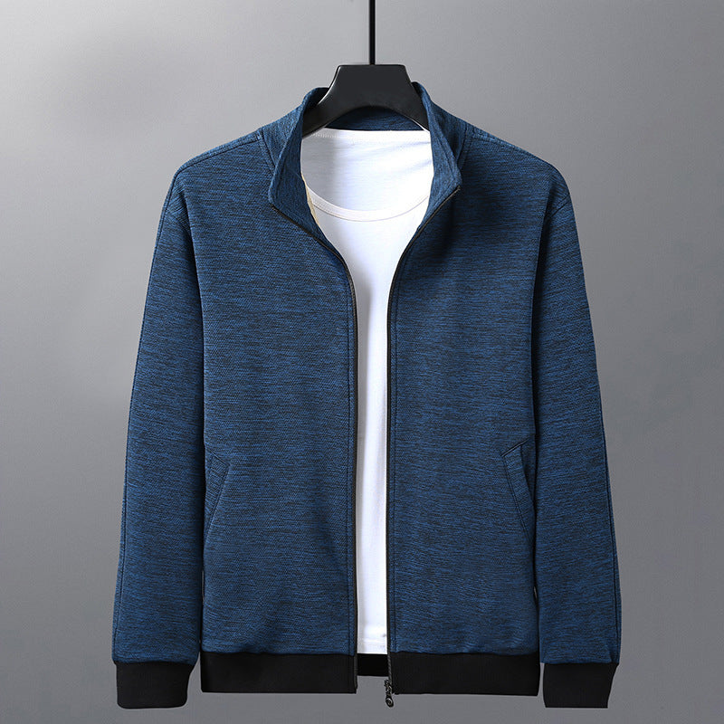 Jacket With A Stand-up Collar And A Casual Jacket