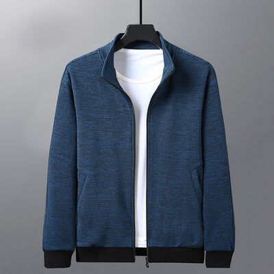 Jacket With A Stand-up Collar And A Casual Jacket