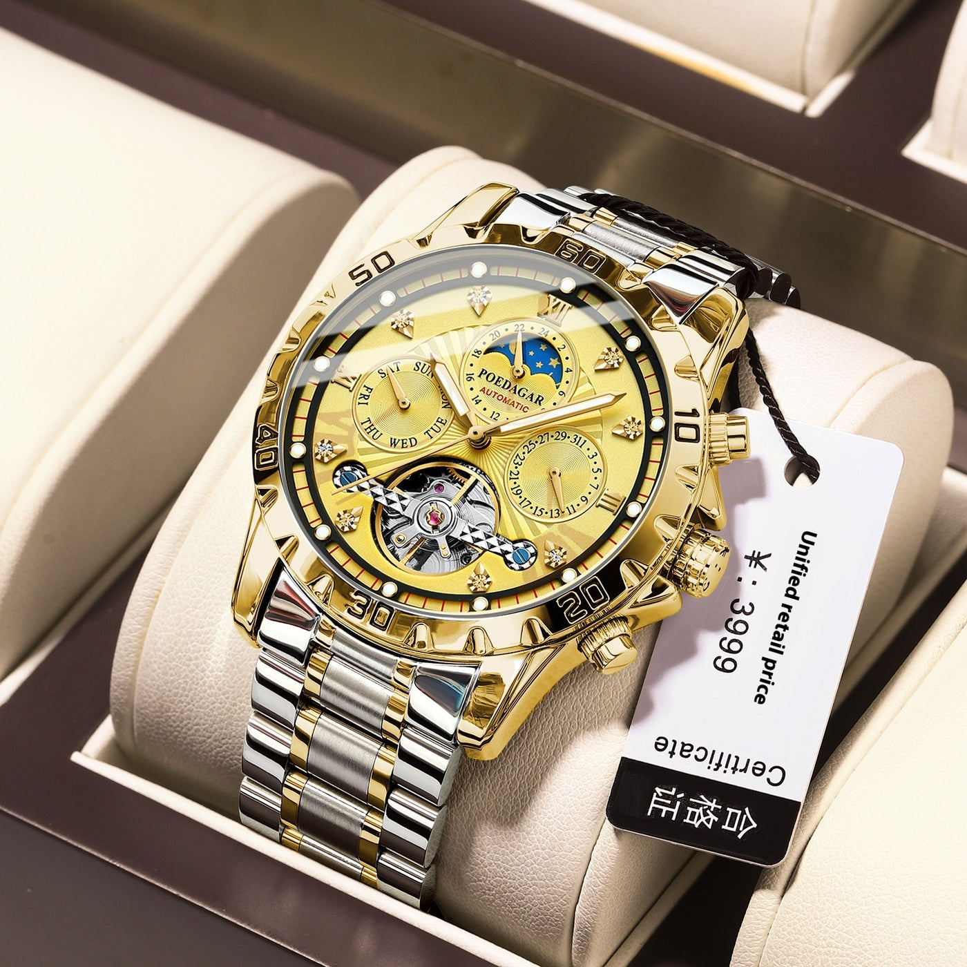 Men's Mechanical Watch Waterproof Luxury