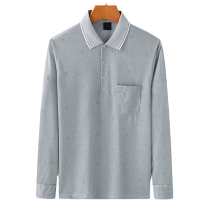 Long-sleeved T-shirt With Thin Spring And Autumn Lapels