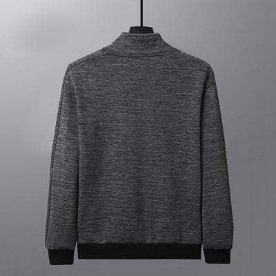 Jacket With A Stand-up Collar And A Casual Jacket